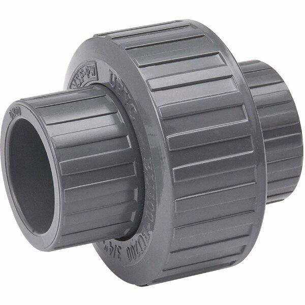 B&K 1 In. Solvent Schedule 80 PVC Union 164-605